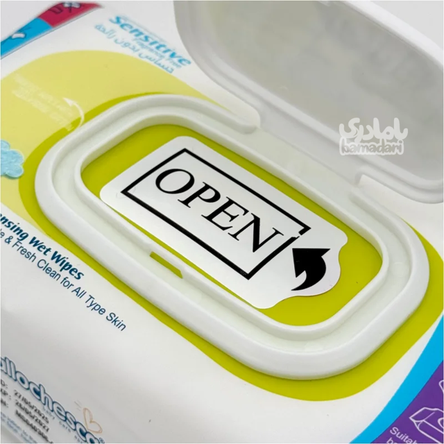 دستمال مرطوب SENSITIVE مالوچسکا 80 برگی Mallochesca