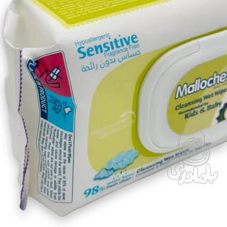 دستمال مرطوب 80 برگی SENSITIVE مالوچسکا Mallochesca