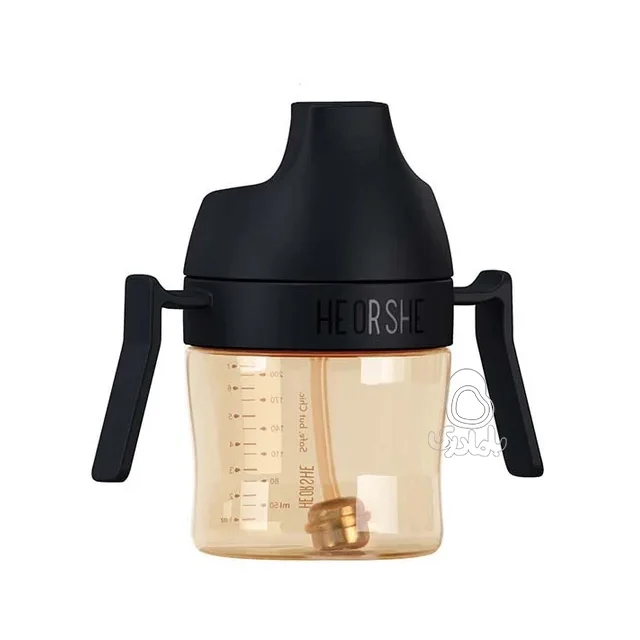 لیوان نی‌دار 210 میل هی اور شی مشکی سیسمونی نوزادی بامادری Bamadari