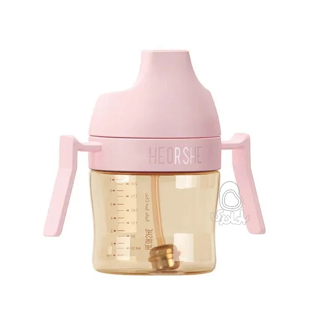 لیوان نی‌دار 210 میل هی اور شی صورتی سیسمونی نوزادی بامادری Bamadari