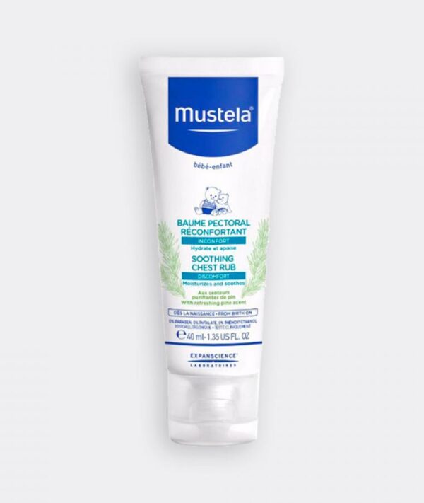 کرم ماساژ تسکین درد سینه رفع قولنج 40میل موستلاا Mustela
