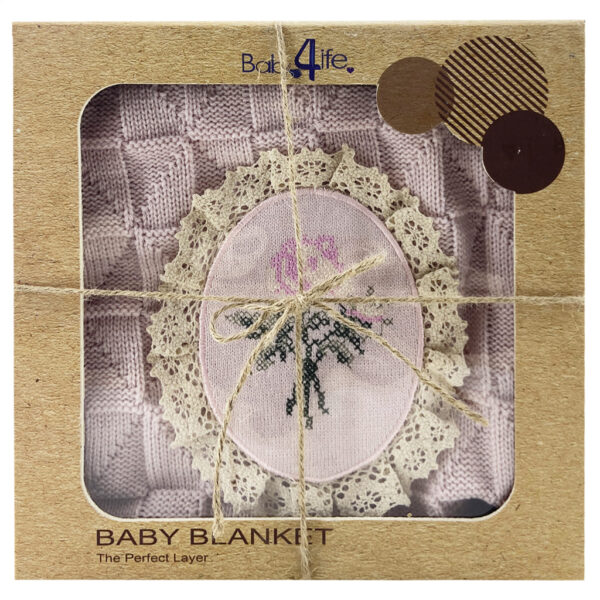 پتو گلدوزی طرح گل رز بیبیفورلایف Baby4Life