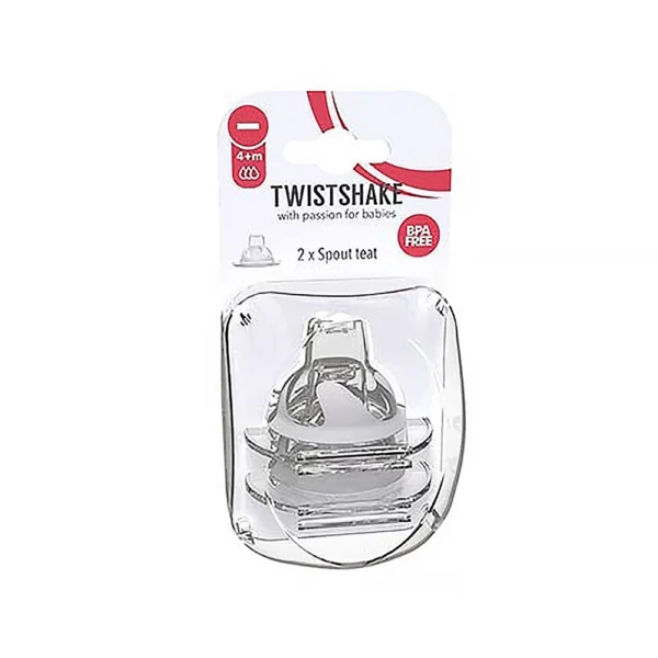 سر شیشه آبمیوه خوری +4ماه 3قطره تویست شیک Twistshake