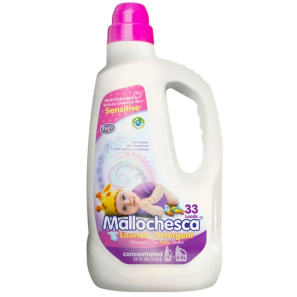 مايع غلیظ لباسشويي نوزادان سفید (1L=4.5L) مالوچسکا Mallochesca
